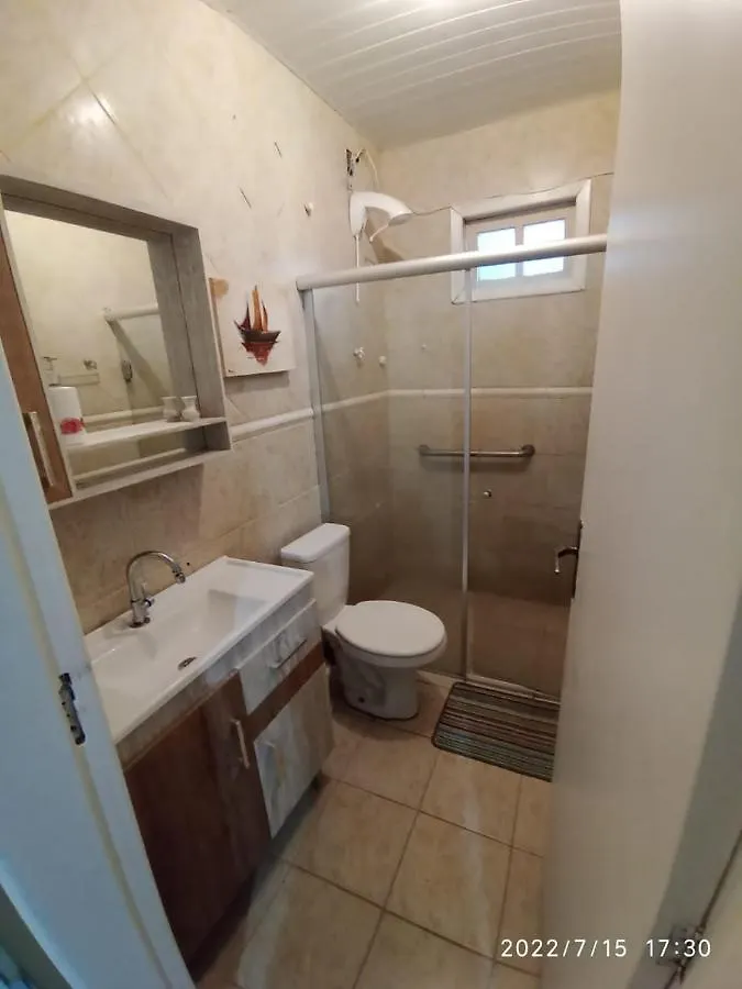 Casa Na Praia Do Mar Aberto Palhoça بيت للعطل